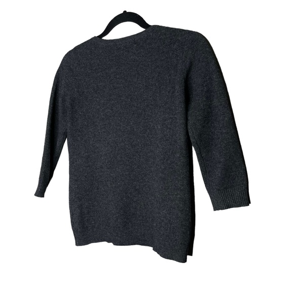 Ann Taylor Cashmere Gray Long Sleeve Crewneck Pullover Knit Size XS Petite - Picture 8 of 8